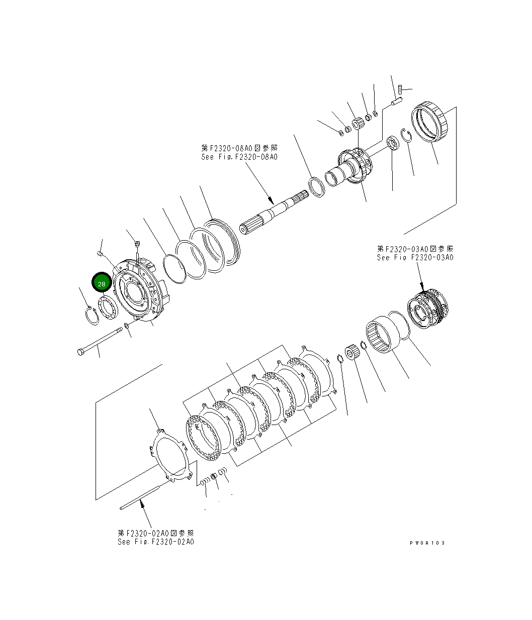 Подшипник 06000-06915 Komatsu