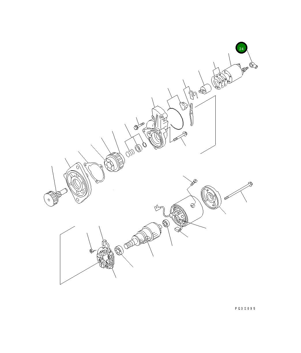 Крышка YM171008-77750 Komatsu
