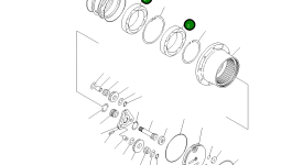 Подшипник FU130BA-16 Komatsu