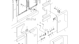 Крышка 21M-54-24211 Komatsu