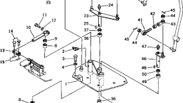 Рычаг 196-76-42140 Komatsu