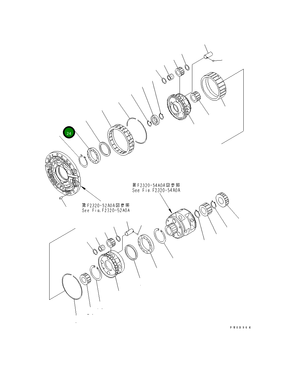Подшипник 06030-06918 Komatsu