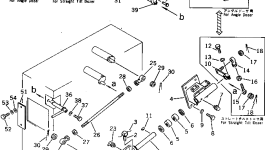 Рычаг 144-43-16640 Komatsu
