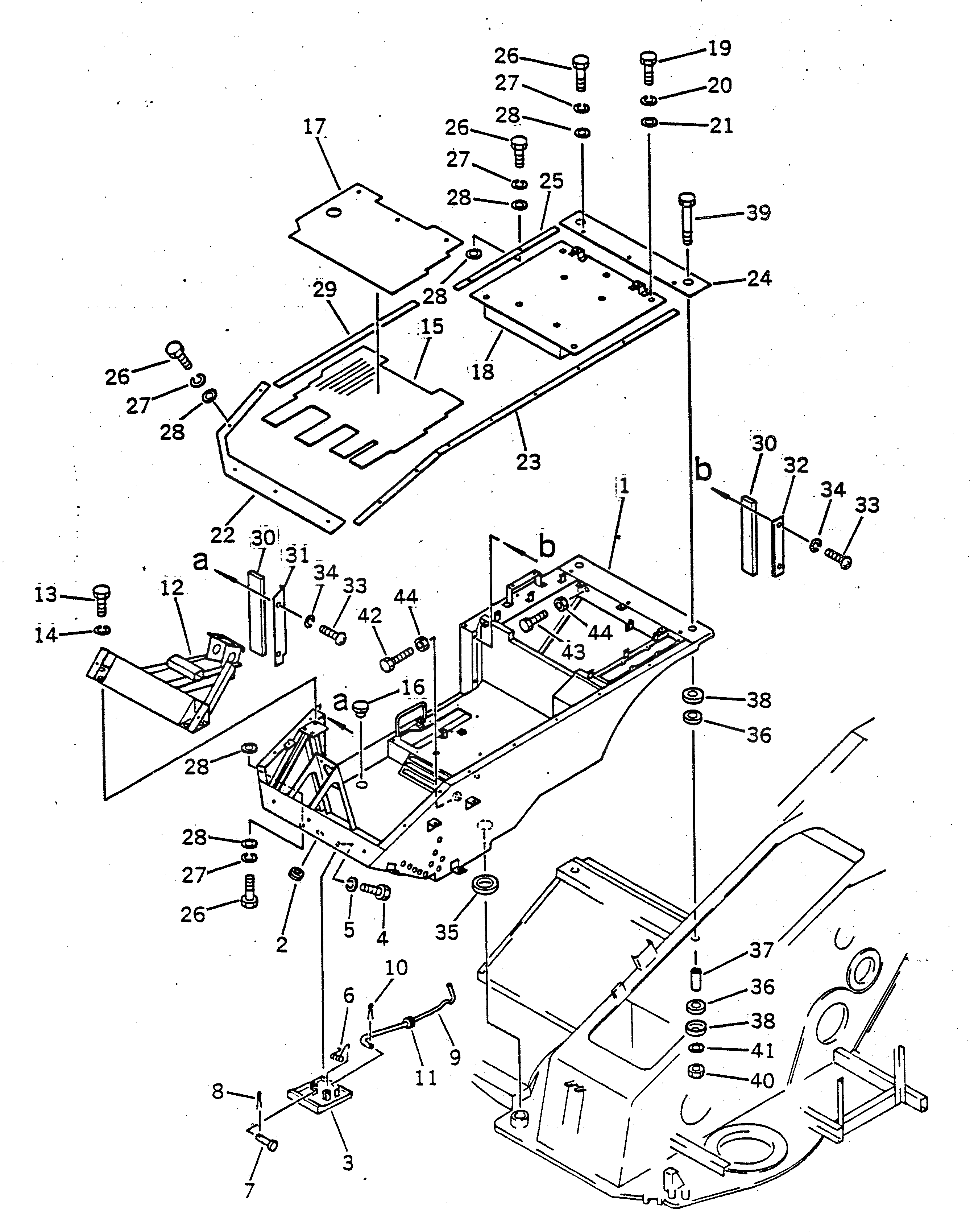 Крышка 22W-46-11480 Komatsu