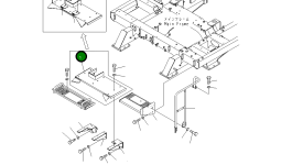 Палуба 8295-54-3213 Komatsu
