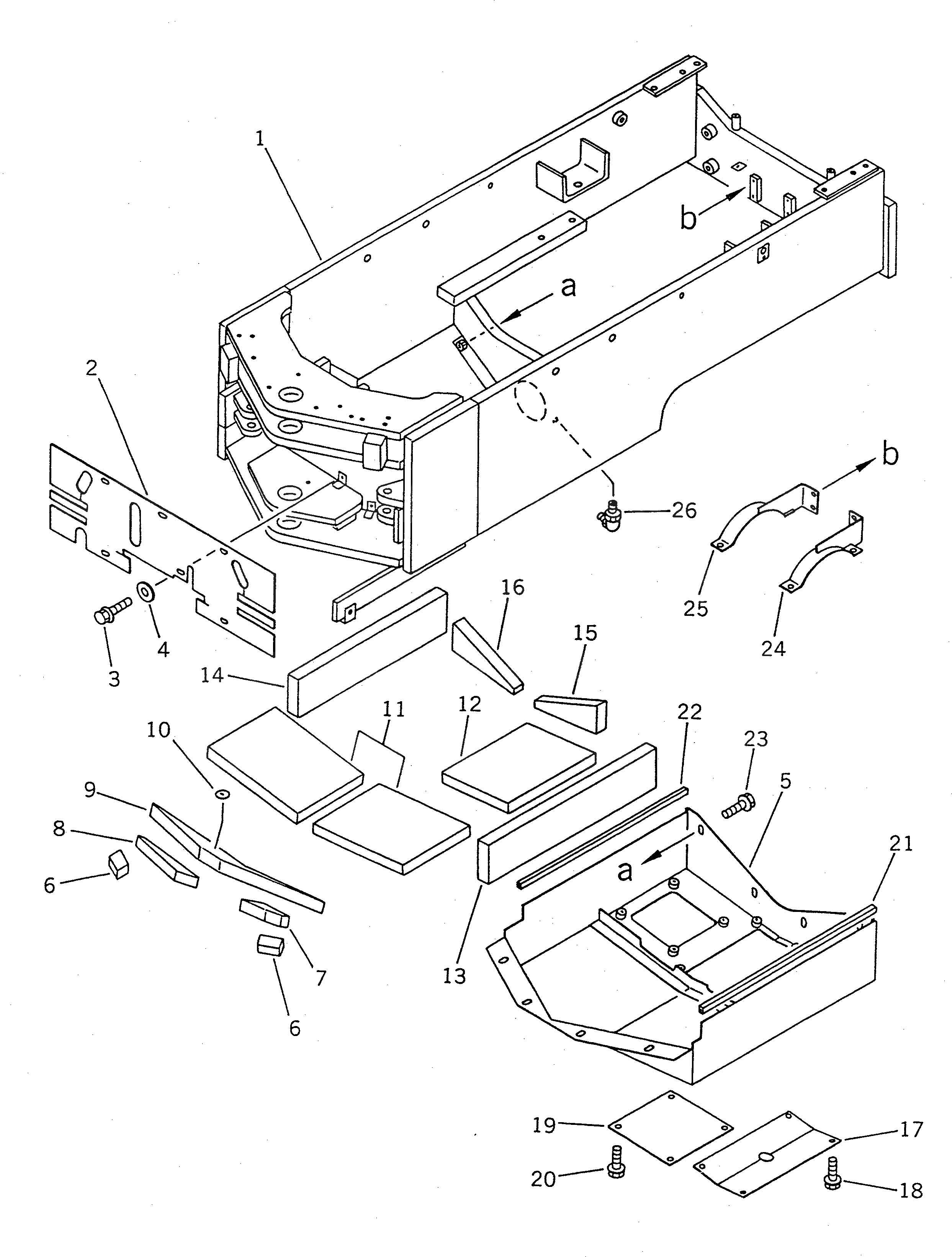 Крышка 415-Z97-1220 Komatsu