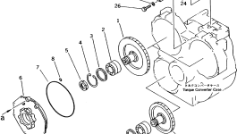 Шестерня 711-28-44410 Komatsu