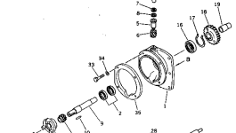 Крышка CU212600 Komatsu
