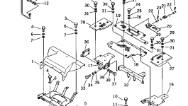 Крышка 145-54-41391 Komatsu
