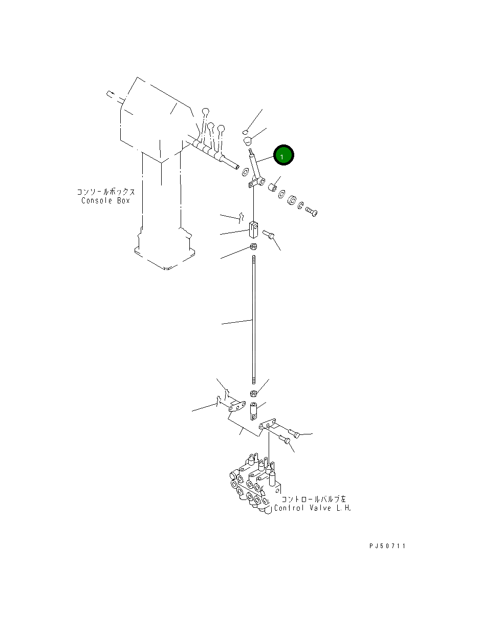 Рычаг 23A-43-18510 Komatsu