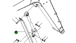 Крышка 22P-70-11641 Komatsu