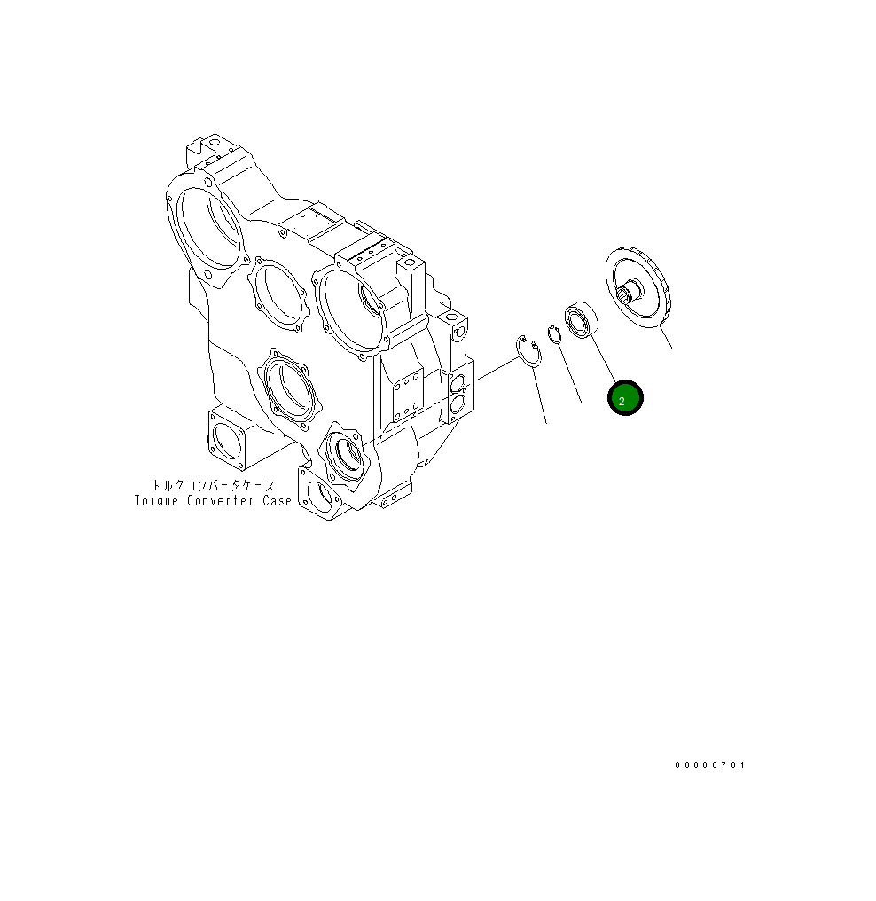 Подшипник 06030-05209 Komatsu