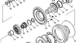 Крышка 567-13-12720  Komatsu