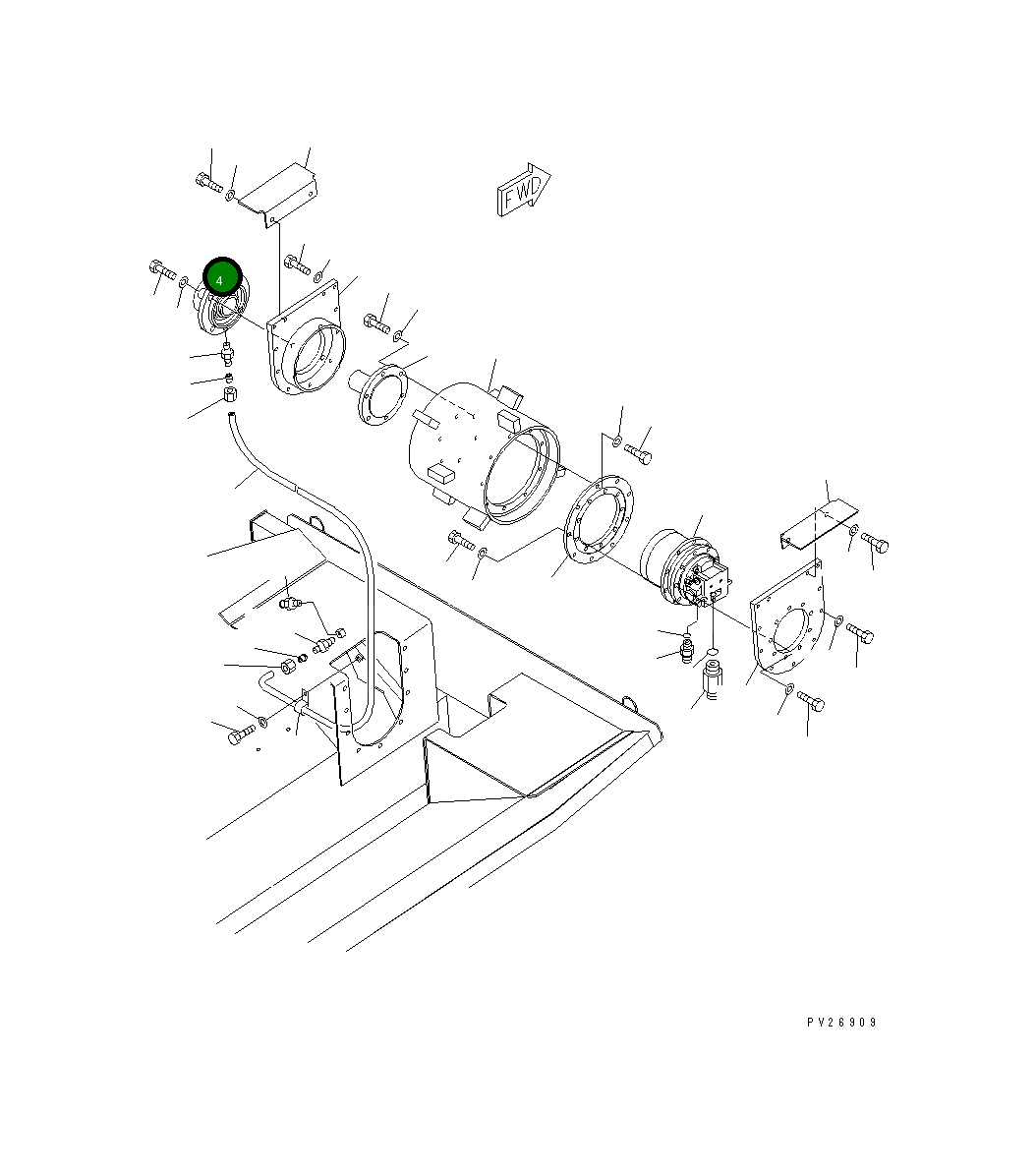 Подшипник 8255-70-1170 Komatsu