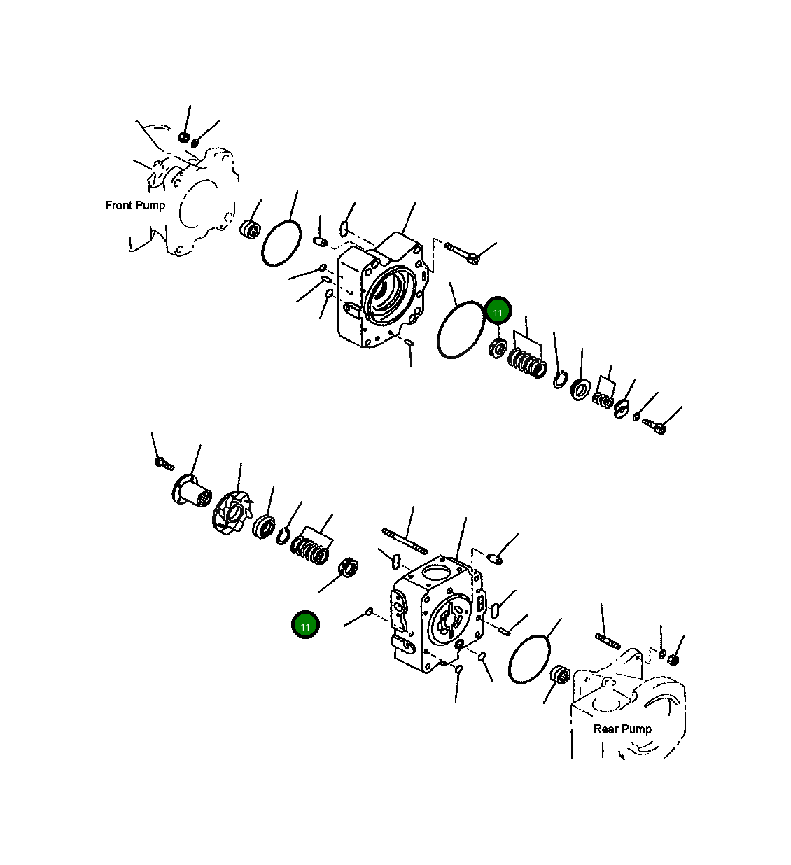 Подшипник 06000-51106 Komatsu