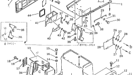 Крышка 41E-54-11271 Komatsu
