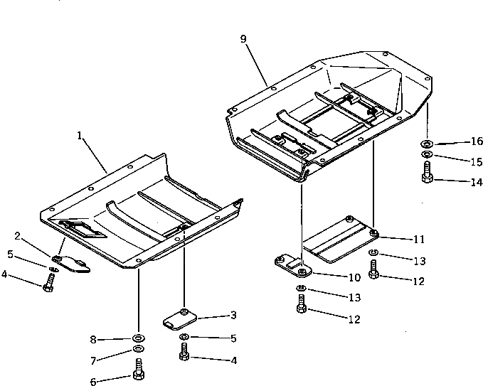 Крышка 130-54-73140 Komatsu