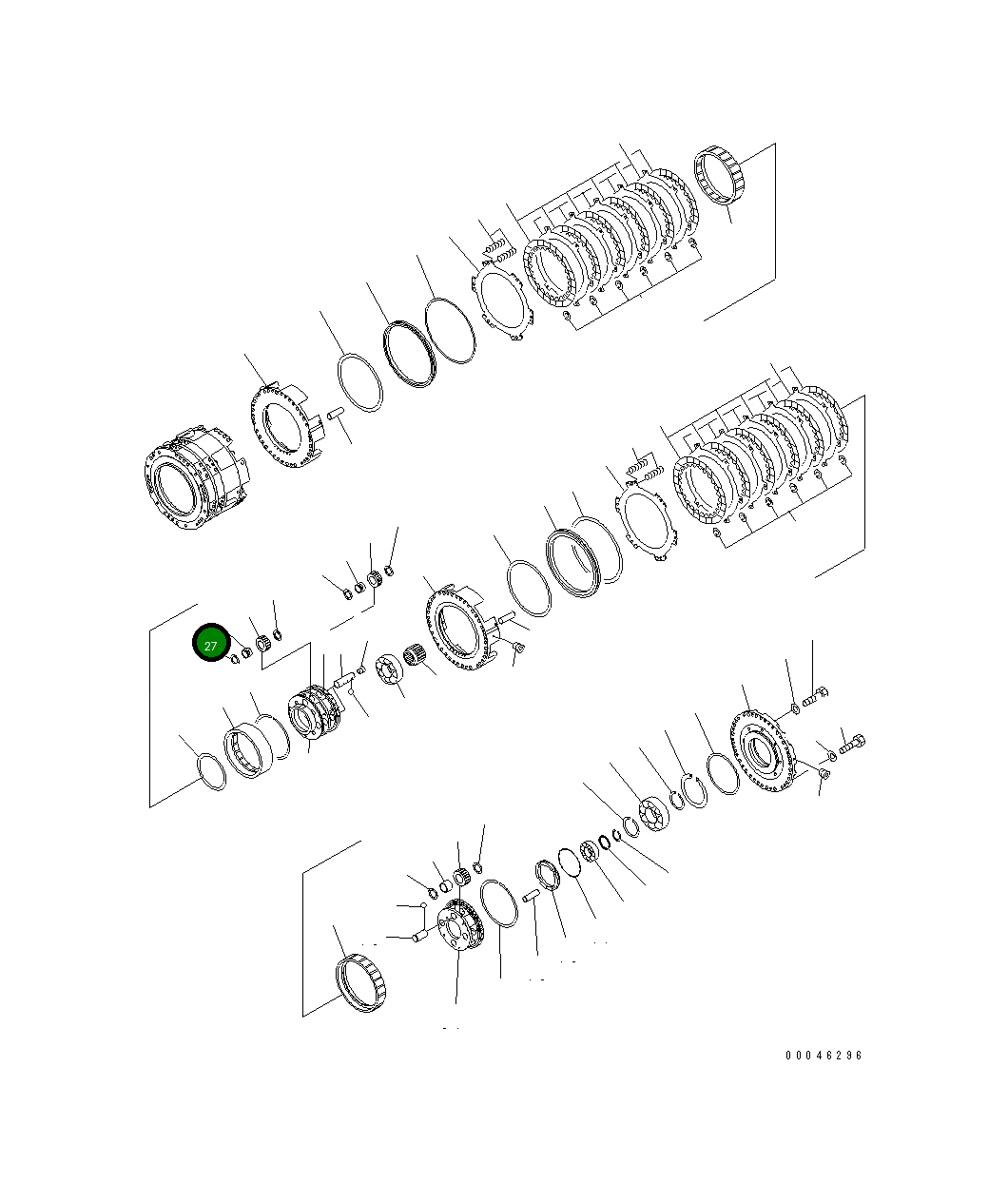 Подшипник 426-15-49420 Komatsu