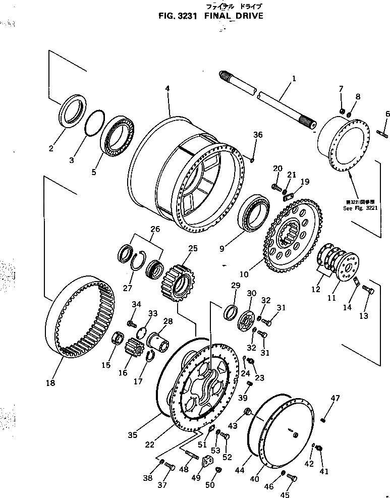 Подшипник 562-22-12820 Komatsu