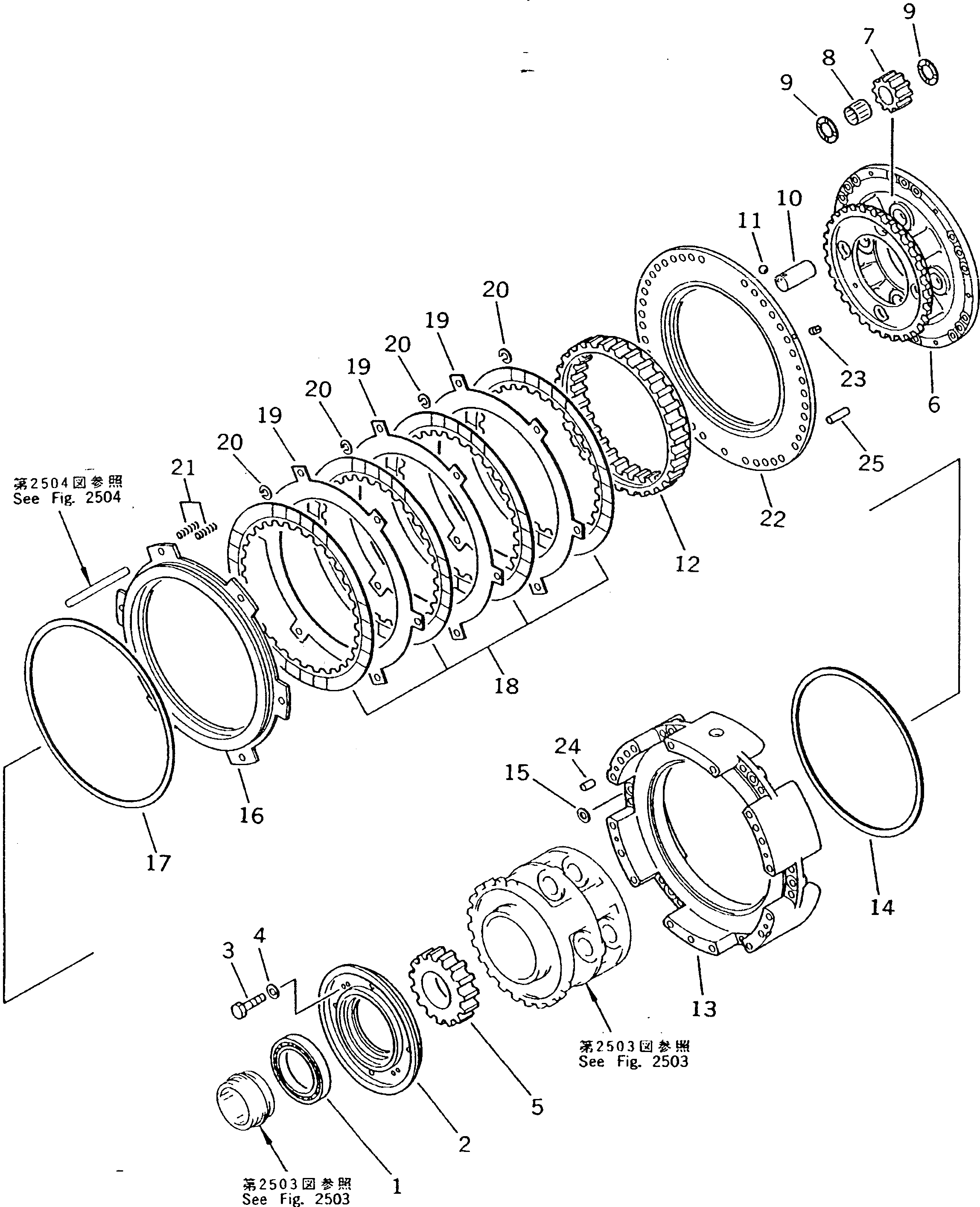 Подшипник 06000-06926 Komatsu