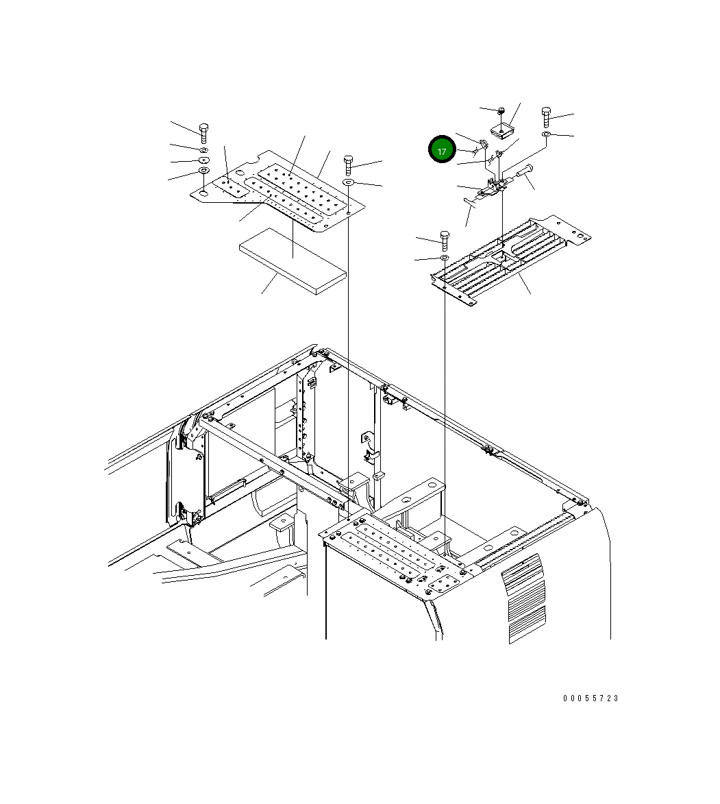 Рычаг 20Y-54-75920 Komatsu