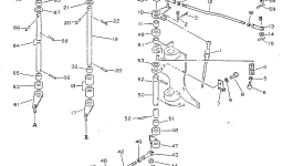 Вал 195-43-22360 Komatsu