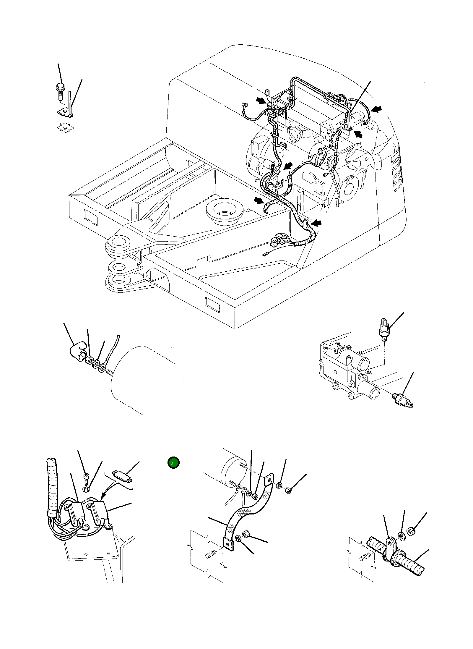 Предохранитель 60A 21D-06-11960 Komatsu