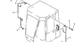 Крышка 419-54-11730  Komatsu