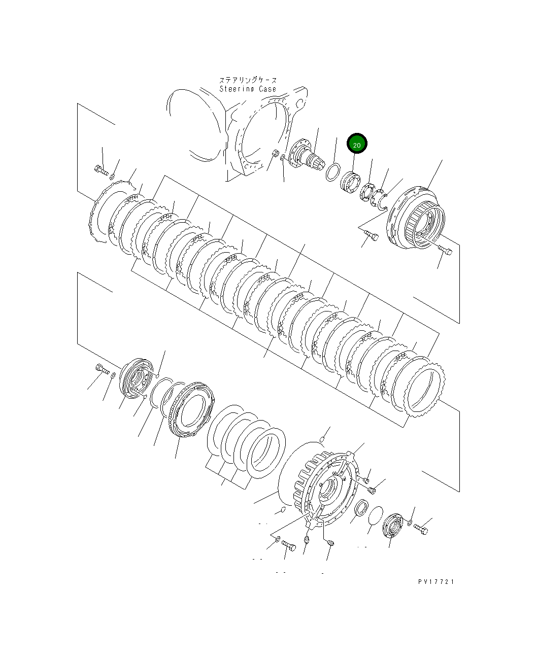 Подшипник 19M-09-11132 Komatsu