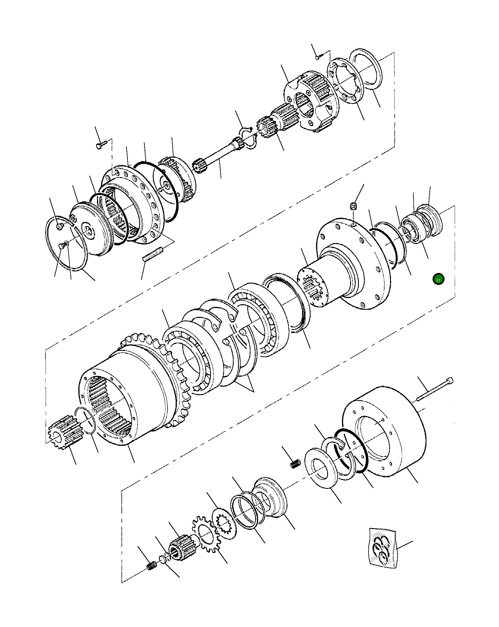 Подшипник 805010127 Komatsu