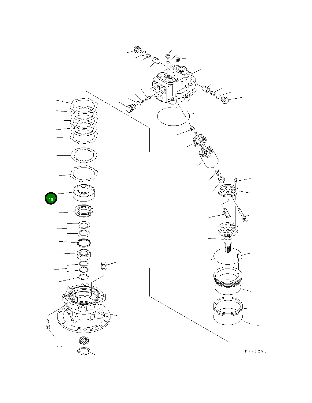 Подшипник 706-73-43880  Komatsu