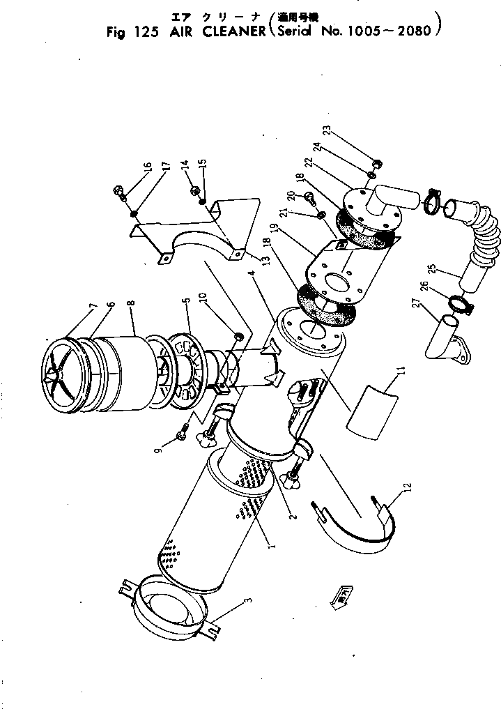 Крышка 102-02-12150  Komatsu