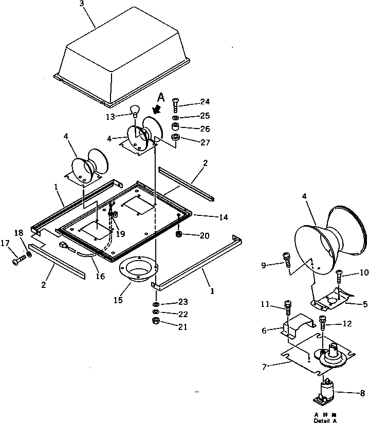 Крышка 20Y-06-15710 Komatsu