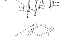 Кронштейн 209-956-6130 Komatsu