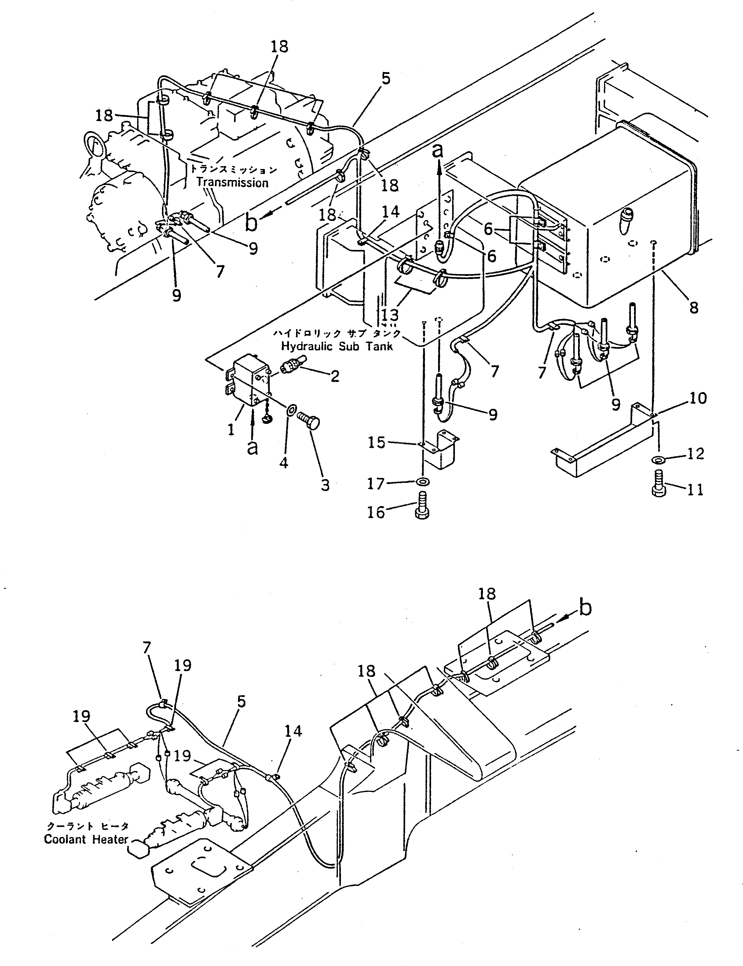 Крышка 568-84-19530 Komatsu
