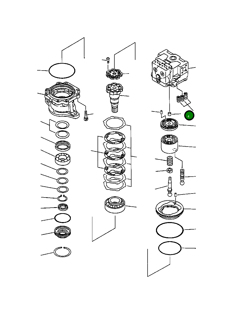 Подшипник 706-77-40010 Komatsu