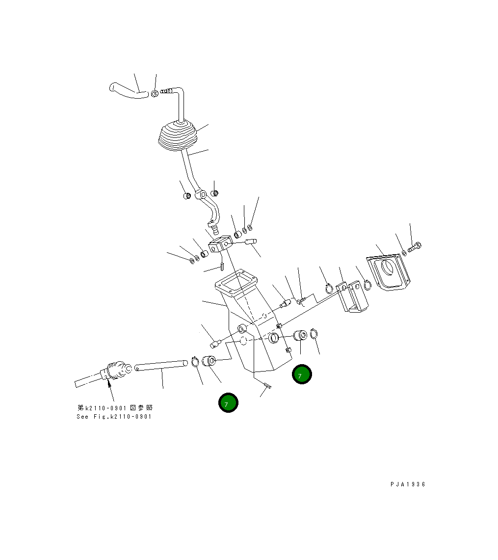 Подшипник 14Y-43-11360 Komatsu