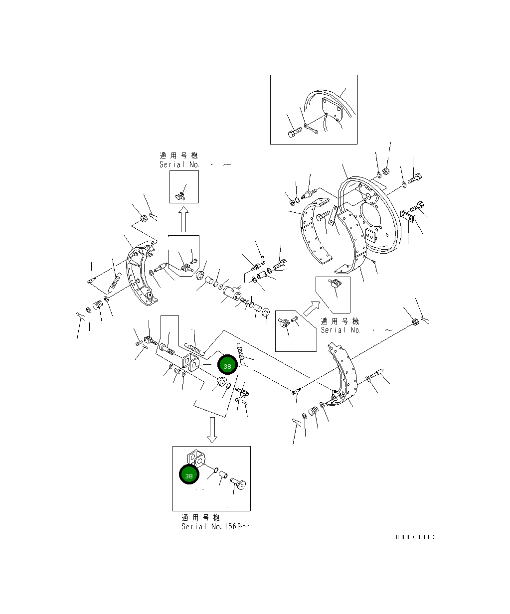 Подшипник 233-32-11510  Komatsu