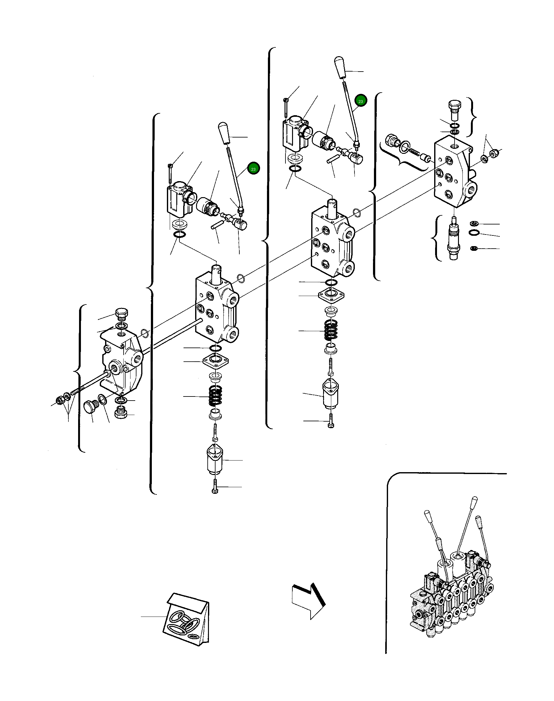 Рычаг U1000114A Komatsu
