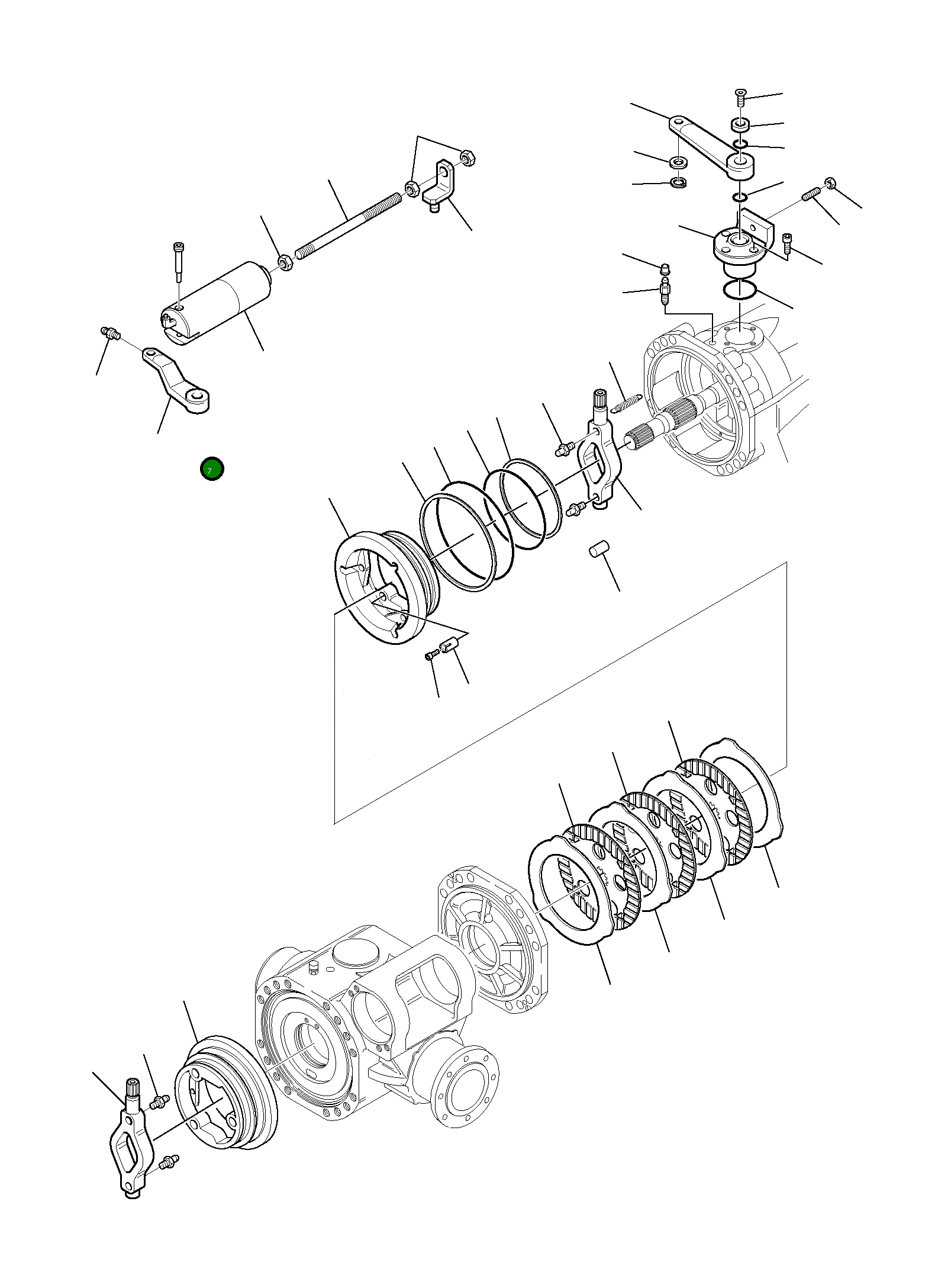 Рычаг 226-22-12160 Komatsu