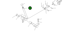 Рычаг 234-809-3160 Komatsu