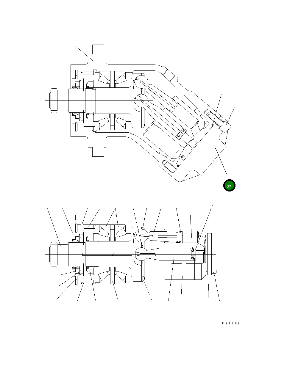 Крышка UC1100028673 Komatsu