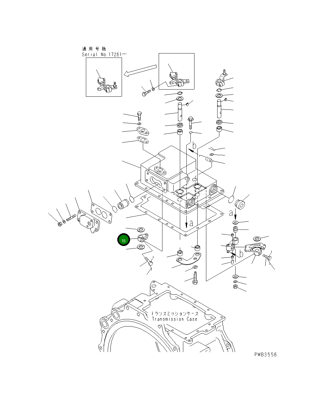 Рычаг 144-15-25560 Komatsu