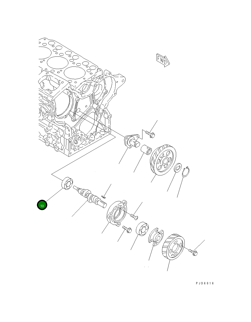 Подшипник 450-186 Komatsu
