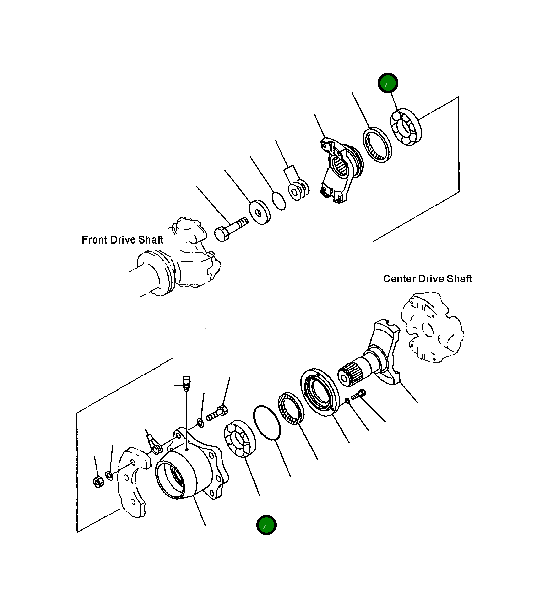 Подшипник 428-20-15710 Komatsu