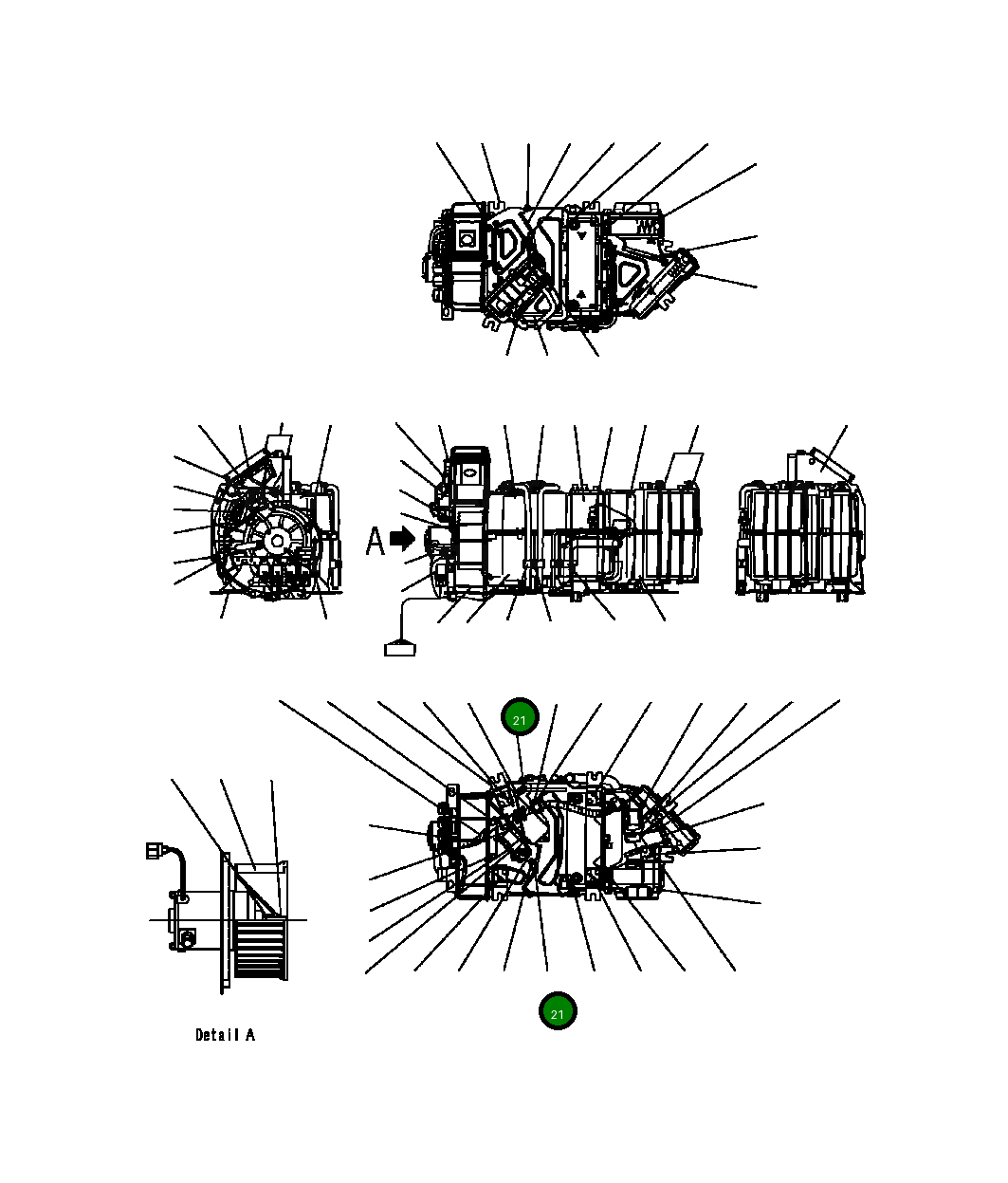 Рычаг TW534470-220 Komatsu
