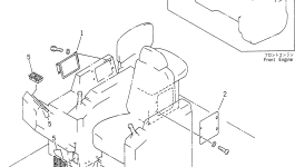 Крышка 21T-979-7780 Komatsu
