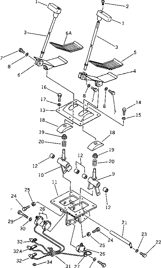 Крышка 205-43-71590 Komatsu