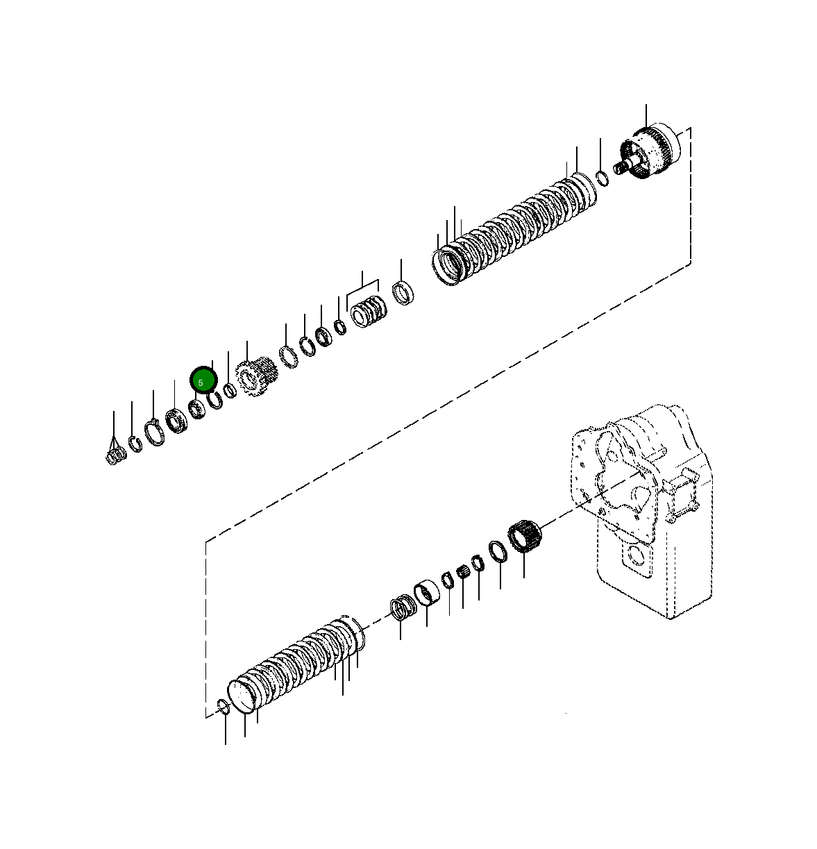 Подшипник 631 138 C91 Komatsu