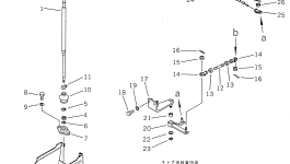 Рычаг 195-43-25330 Komatsu